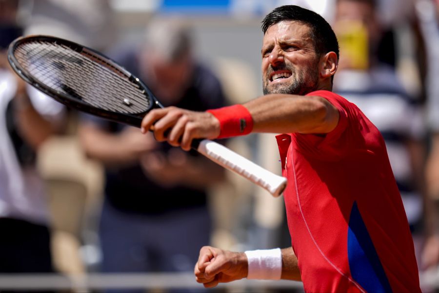 Novak Djokovic steht bei Olympia 2024 im Halbfinal.