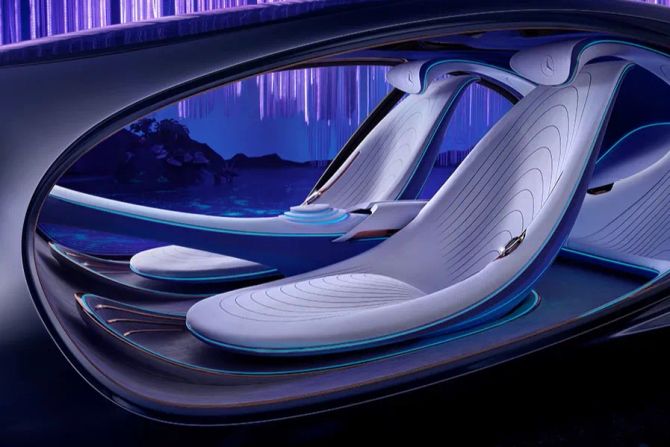Zukunft des Autofahrens: Mercedes Studie AVTR