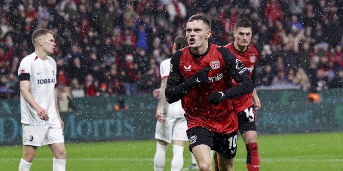 Florian Wirtz glänzt gegen Freiburg mit Tor und drei Vorlagen. Florian Wirtz