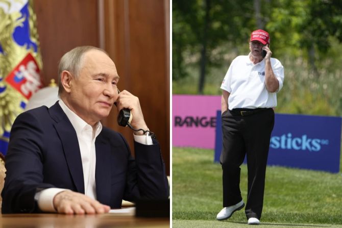 Gestern telefonierten Wladimir Putin und Donald Trump rund zwei Stunden miteinander.