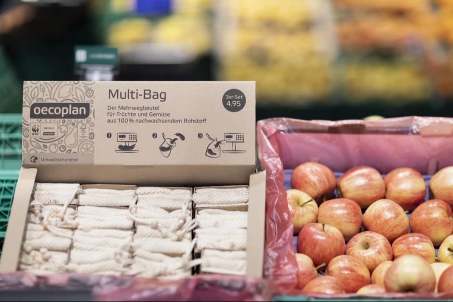 Der Multi-Bag von Coop ist bei der Kundschaft wegen seiner Nachhaltigkeit beliebt.