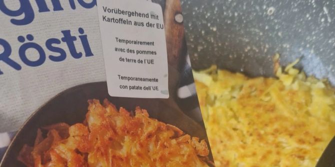 Rösti Hero Schweizer Kartoffeln