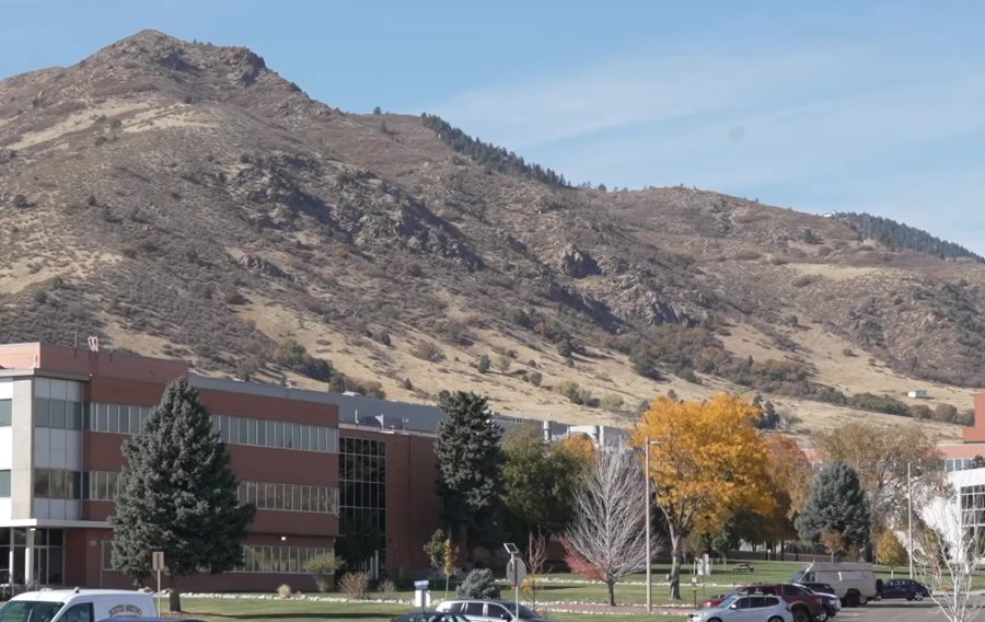 Der Campus des US-Rüstungskonzerns Lockheed Martin im Bundesstaat Colorado wurde im Sommer beinahe von einem Waldbrand getroffen.