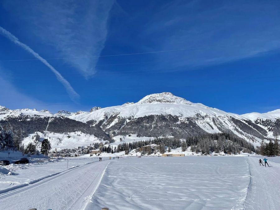 Langlaufen Celerina Engadin