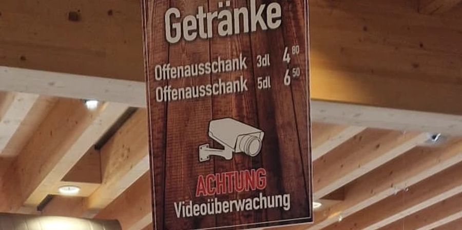 Videoüberwachung Self-Service Restaurant