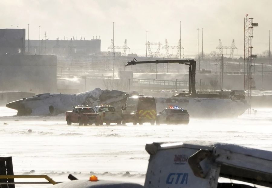 Die Landung habe sich angefühlt, als wäre man «gegen eine Wand geknallt», sagt ein weiterer Mann, der an Bord des Delta-Air-Lines-Flugzeugs war.