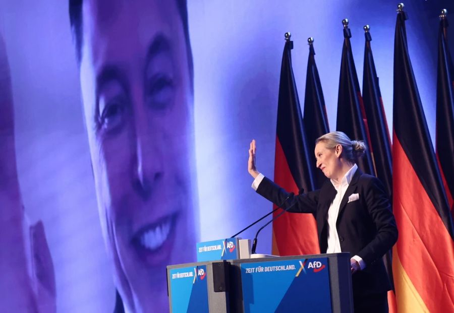 Elon Musk machte beispielsweise sogar Wahlkampf in Europa – für die AfD um Alice Weidel.