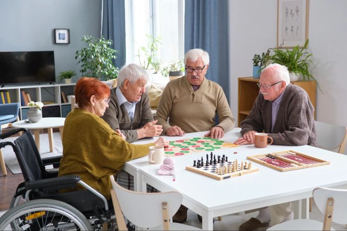 Freunde und Bekannte können Sie jederzeit besuchen. Freunde