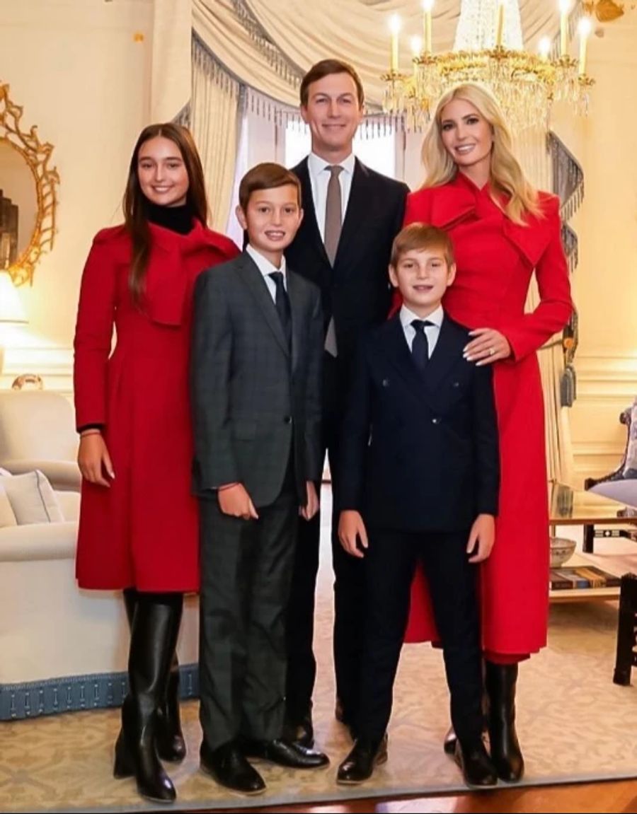 Ivanka Trump mit ihrer Familie.