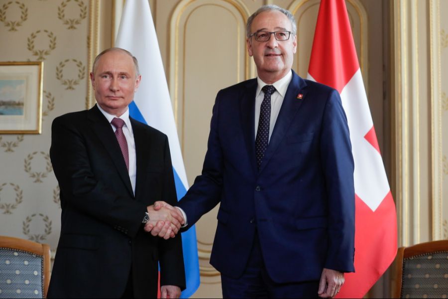 Wladimir Putin Guy Parmelin