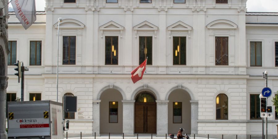 In diesem Gebäude in Bellinzona wurde der Prozess um versuchten Mord mit einer Handgranate geführt. (Archivbild)