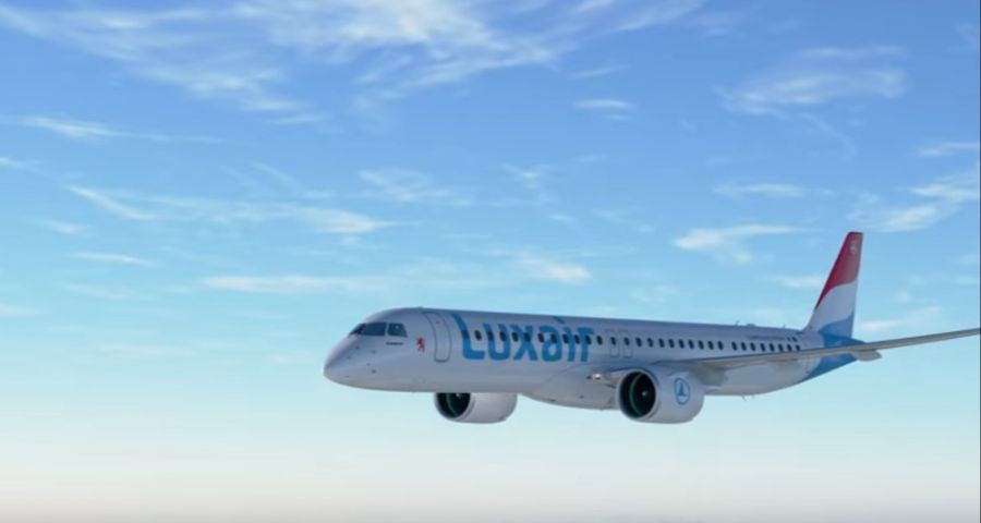 embraer e195 e2 luxair