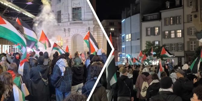 Pro Palästina Demo basel
