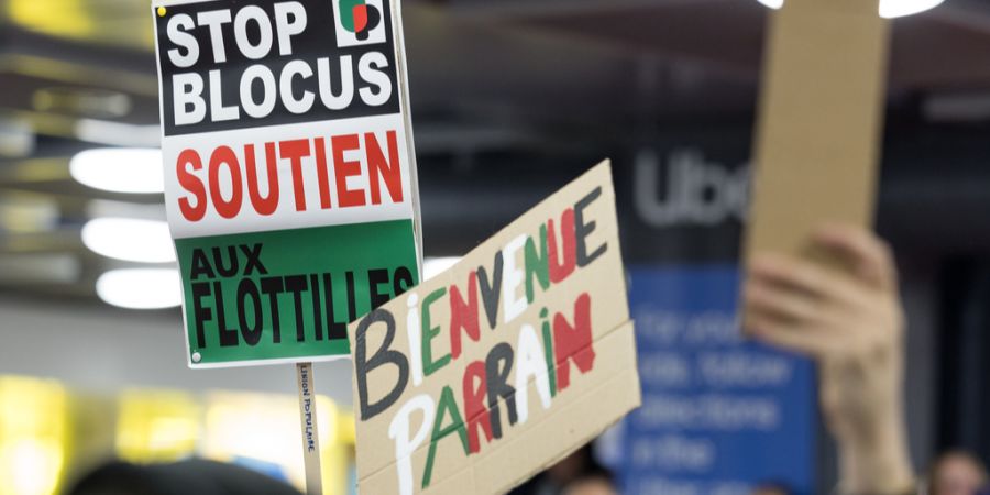 Gaza-Flottille Schweizer Rückkehr