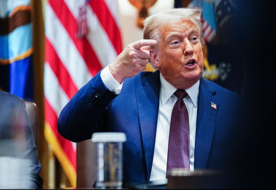 Trumps Gesundheit warf kürzlich Fragen auf: Ein Bluterguss sorgte für Spekulationen.