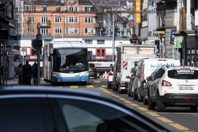 Zürich Langstrasse Verkehr