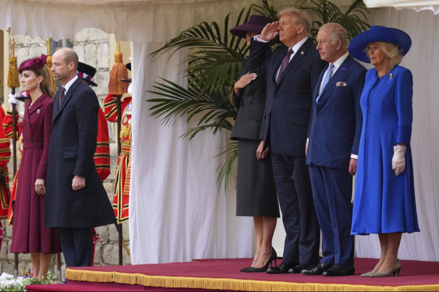 Trump bezeichnete King Charles im Vorfeld aus Versehen als «Prinz».