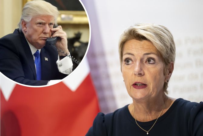 Donald Trump Karin Keller-Sutter