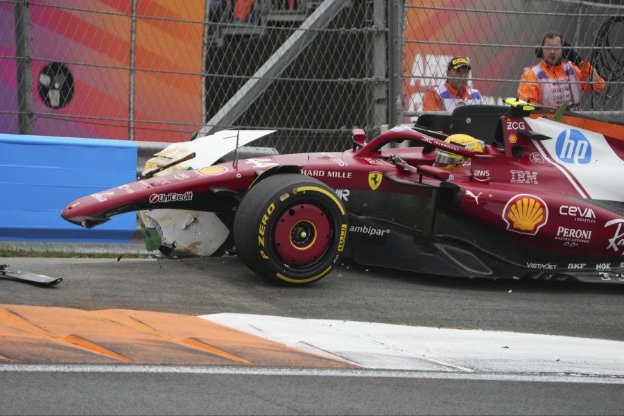 Ferrari Lewis Hamilton Zandvoort
