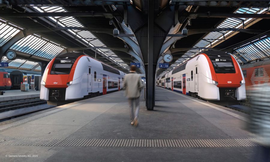 Die SBB hat 116 neue Doppelstockzüge bei Siemens Mobility bestellt.