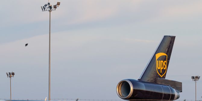 UPS Flugzeug