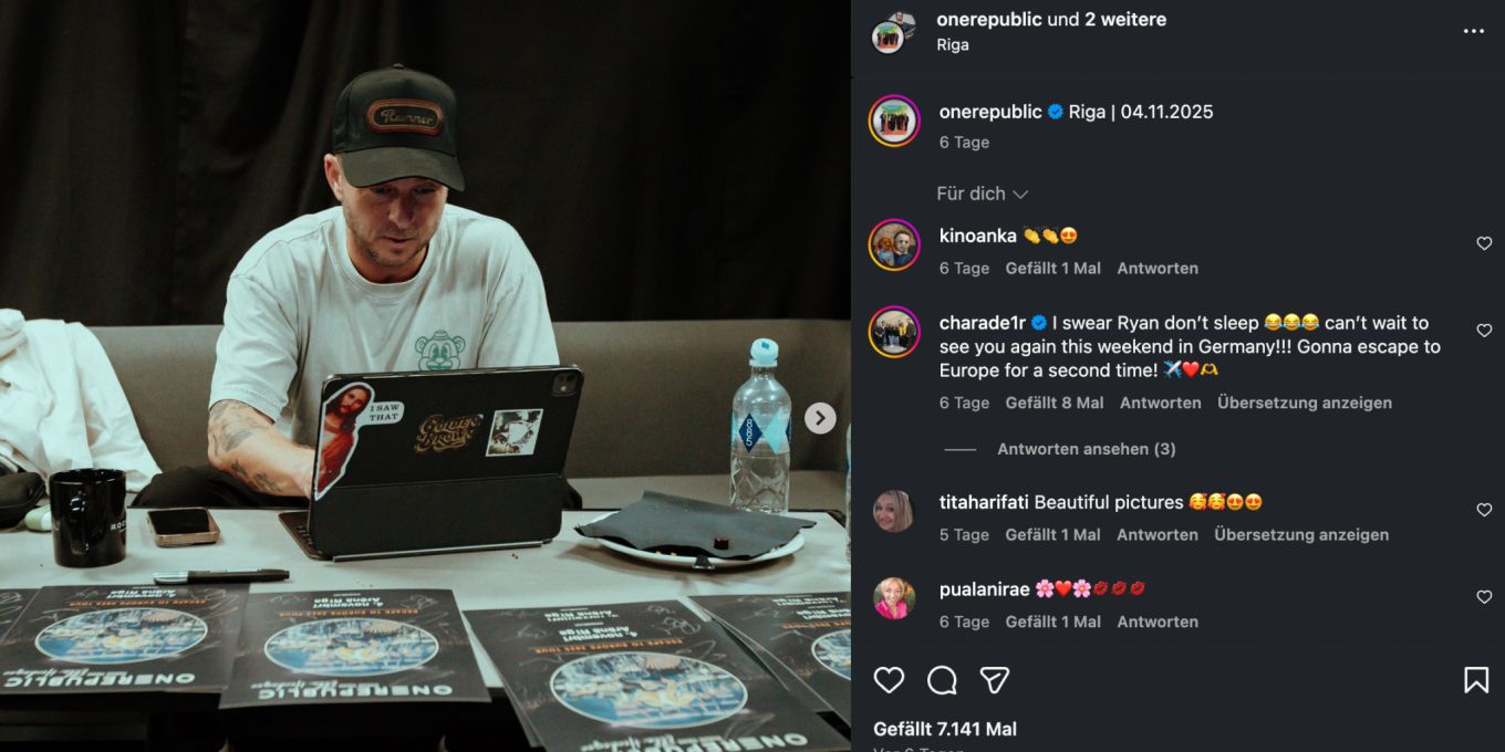 Was hat One Republic-Frontman mit «Lux» zu tun? | Nau.ch
