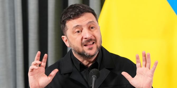 Wolodymyr Selenskyj Ukraine Krieg