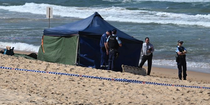 Fatal shark attack
