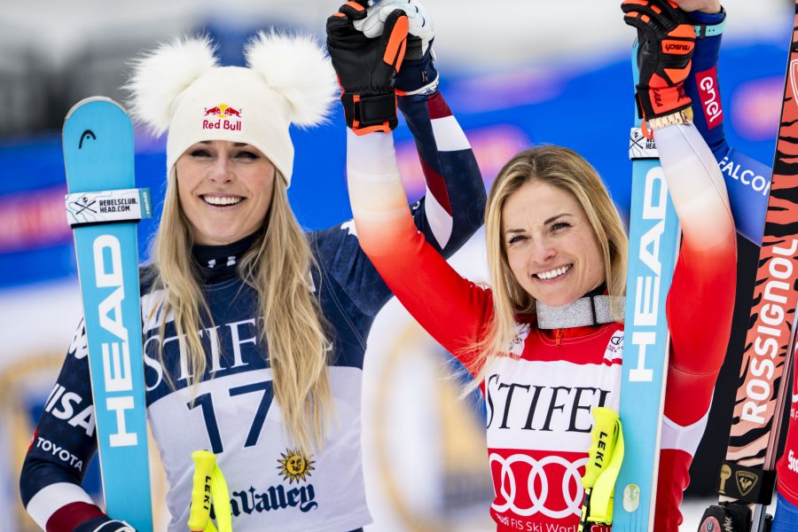 Lindsey Vonn Lara Gut-Behrami