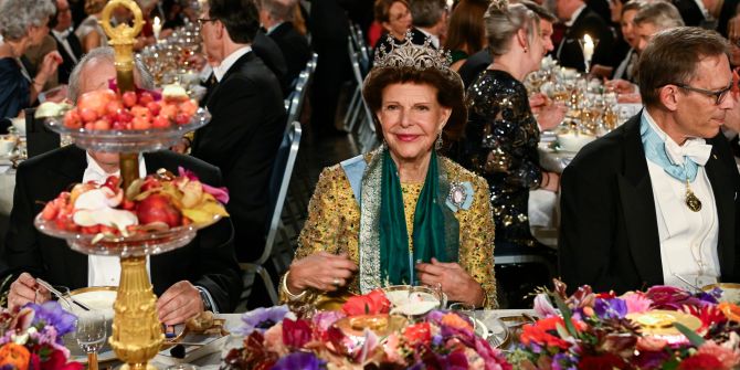 Königin Silvia in Stockholm