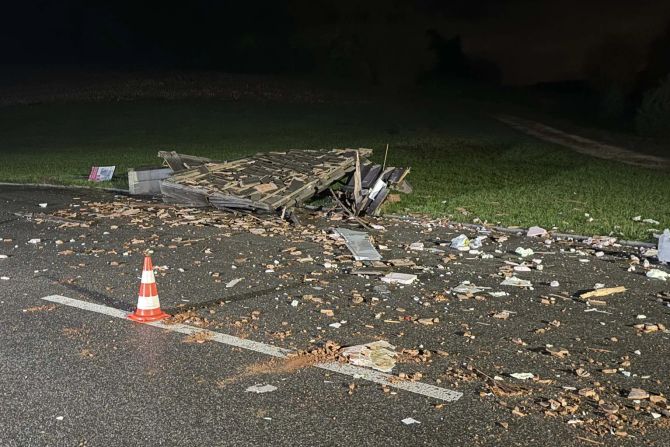 Bushaltestelle Unfall Brittnau