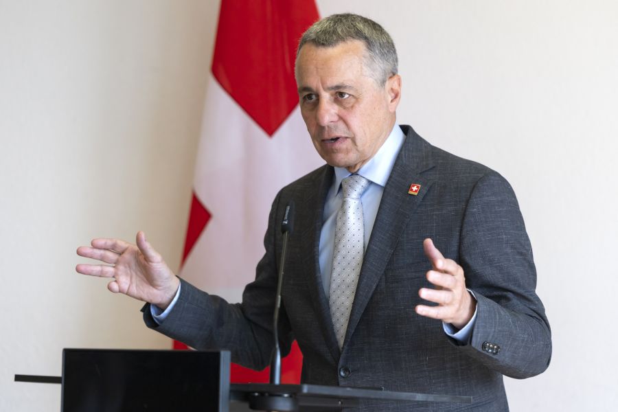 Aussenminister Ignazio Cassis hat Putin bereits Immunität zugesichert.