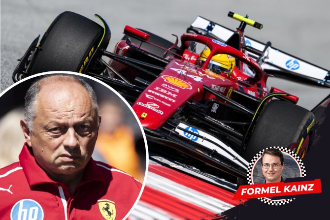 Lewis Hamilton Ferrari Vasseur