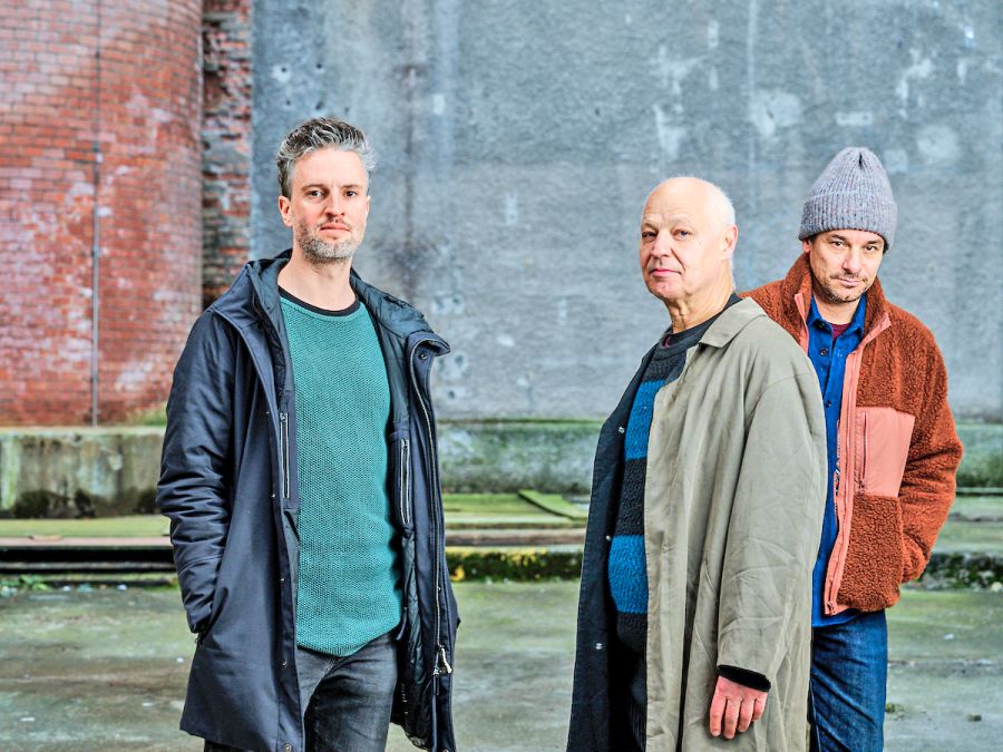 Das Trio: Claude Meier, Gilbert Paeffgen und Fabian Müller.