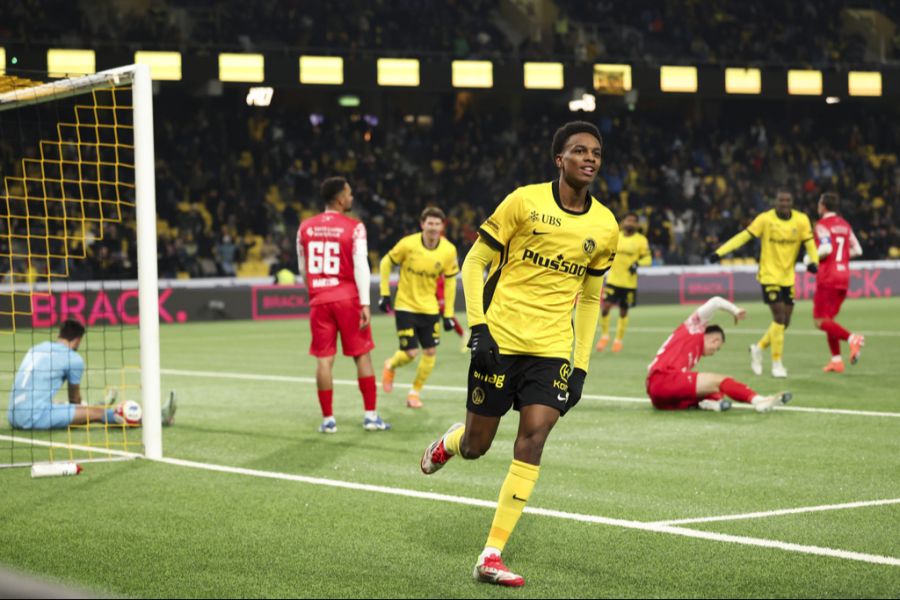 Winterthur verliert auch in Bern, gegen YB gab es eine 0:5-Packung.