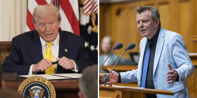 Donald Trump Reto Nause