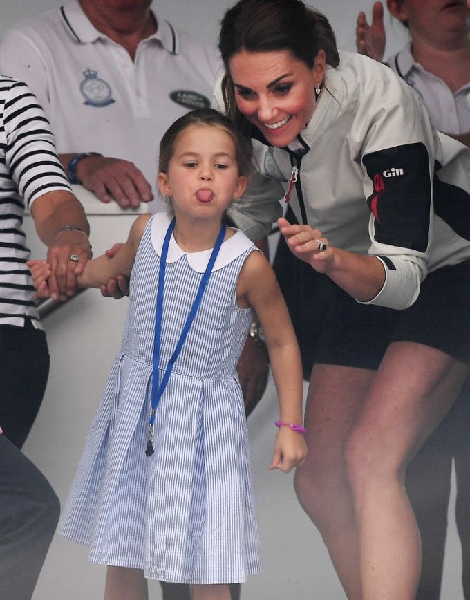 Prinzessin Charlotte mal nicht prinzessinenhaft. prinzessin charlotte