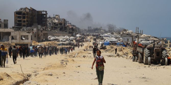 Nahostkonflikt - Humanitäre Lage im Gazastreifen