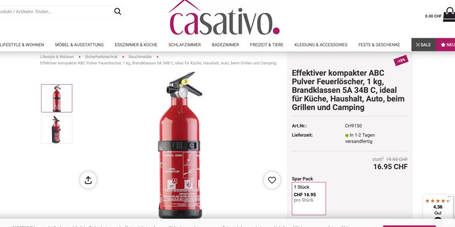Feuerlöscher