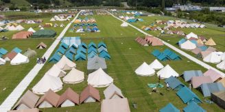 In Wettingen - 10'000 Kinder und Jugendliche am Pfingstlager In Wettingen - 10'000 Kinder und Jugendliche am Pfingstlager
