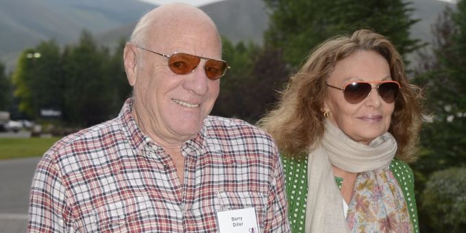 Er habe auch Männer gemocht, sagte Barry Diller. Trotzdem bezeichnet er seine Ehe mit Diane von Fürstenberg als «einzigartige und vollkommene Liebe». Ehe