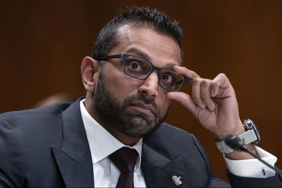 FBI-Chef Kash Patel sieht im Mord einen Terrorakt.