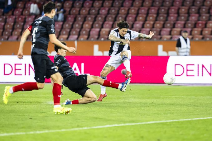 Mit Steven Zuber dreht der FCZ gegen Winterthur einen 0:1-Rückstand. Steven Zuber