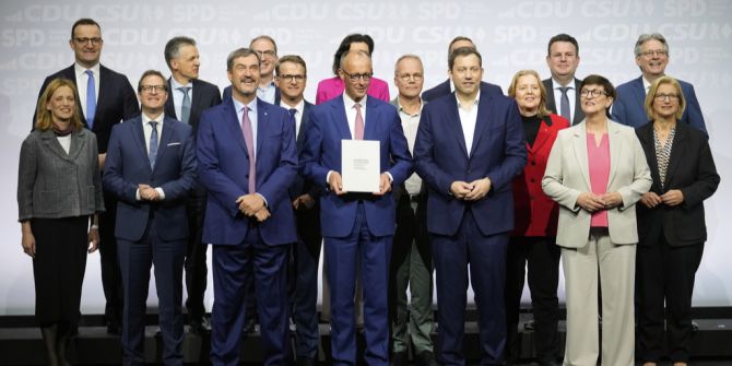Koalitionsvertrag Deutschland