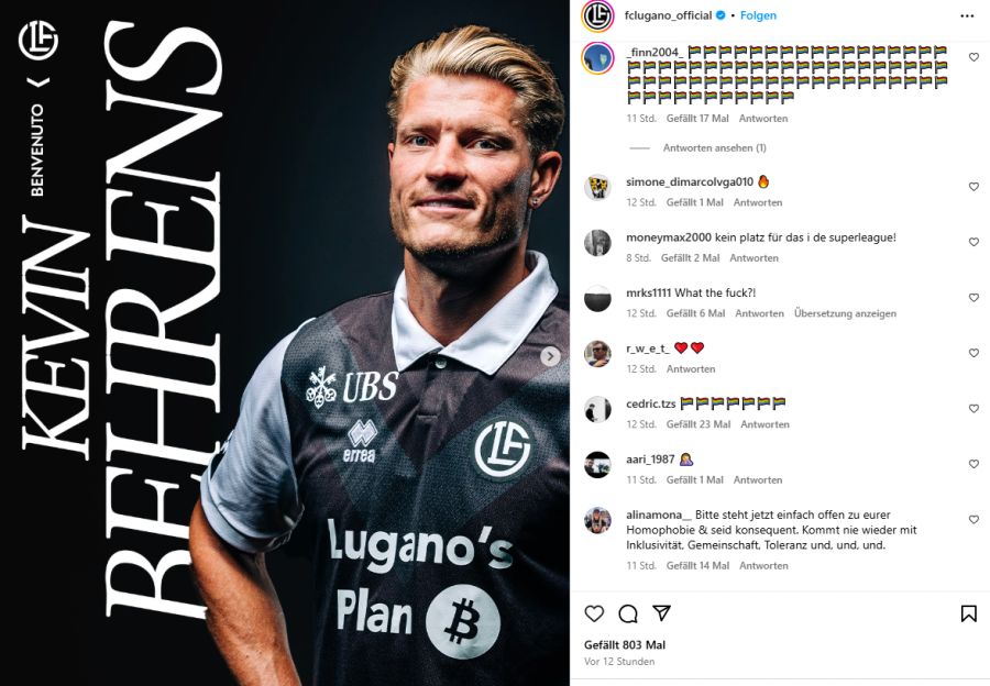 «Kein Platz für das in der Super League!»