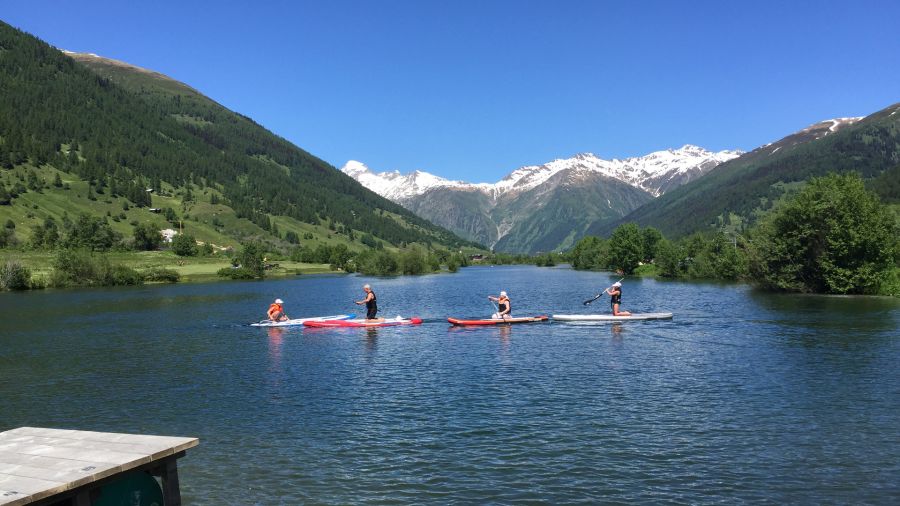 Geschinersee Obergoms SUP