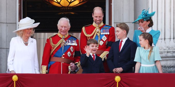 Prinz Louis hatte bei der «Trooping the Colour»-Parade sichtlich Spass. Prinz Louis