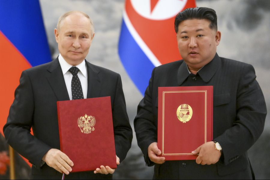 putin kim russland nordkorea