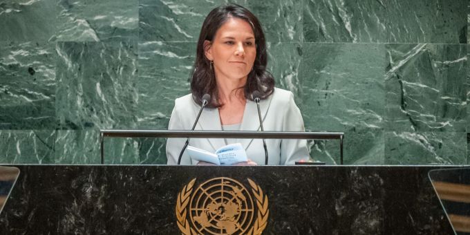 Baerbock kennt ihren designierten neuen Arbeitsplatz noch als Aussenministerin. (Archivbild) Annalena Baerbock