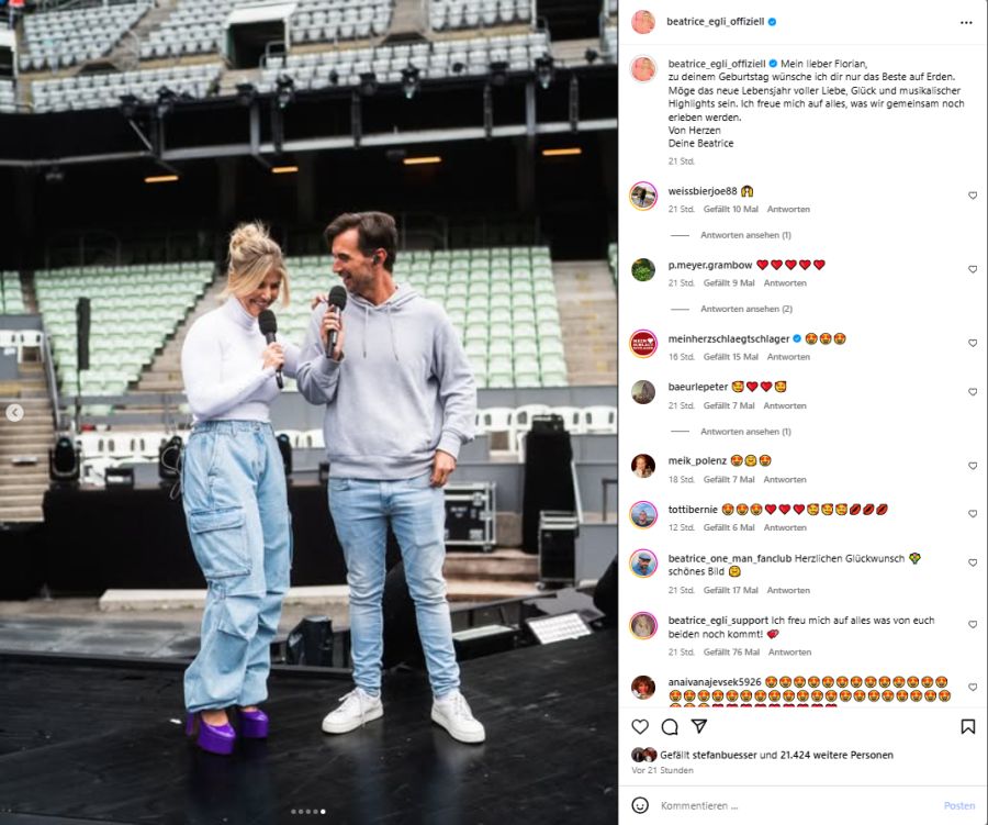 Die Fans sind begeistert, wie ein Blick in die Kommentarspalte zeigt.